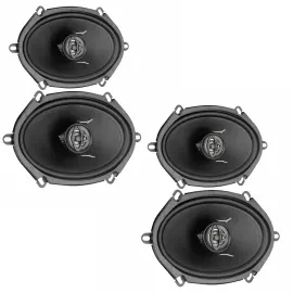 Cerwin-Vega XED57 120W RMS 5x7" Coaxial Car Speakers (2 Pairs)