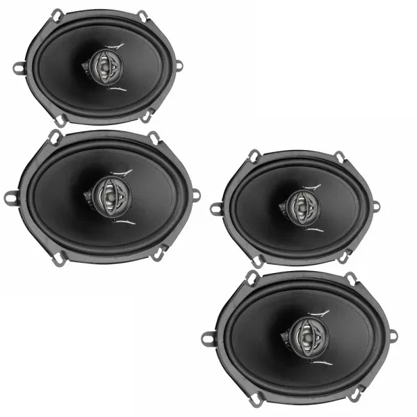 Cerwin-Vega XED57 120W RMS 5x7" Coaxial Car Speakers (2 Pairs)