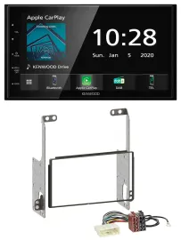 Kenwood Bluetooth MP3 DAB USB 2DIN Autoradio für Nissan X-Trail 2007-2014
