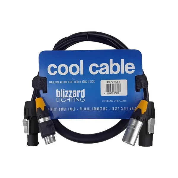 DMX-кабель Blizzard DMXPCT-15 Combo Black 4.5 м