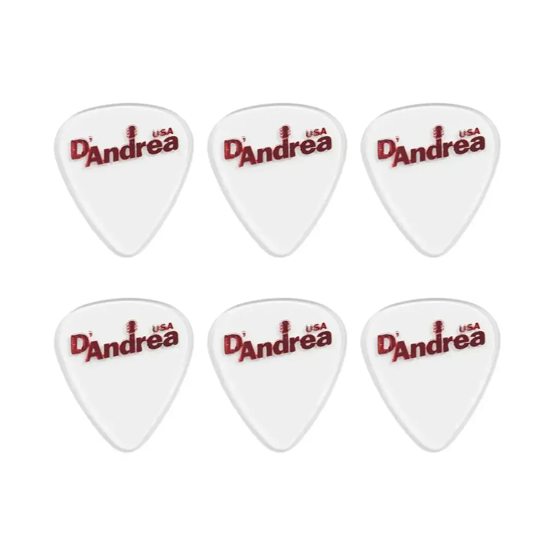 Медиаторы D'Andrea ACR351-1.5CLR Clear Acryl 1.5 (6 штук)