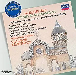 VLADIMIR ASHKENAZY - Mussorgsky: Pictures At An Exhibition (CD)