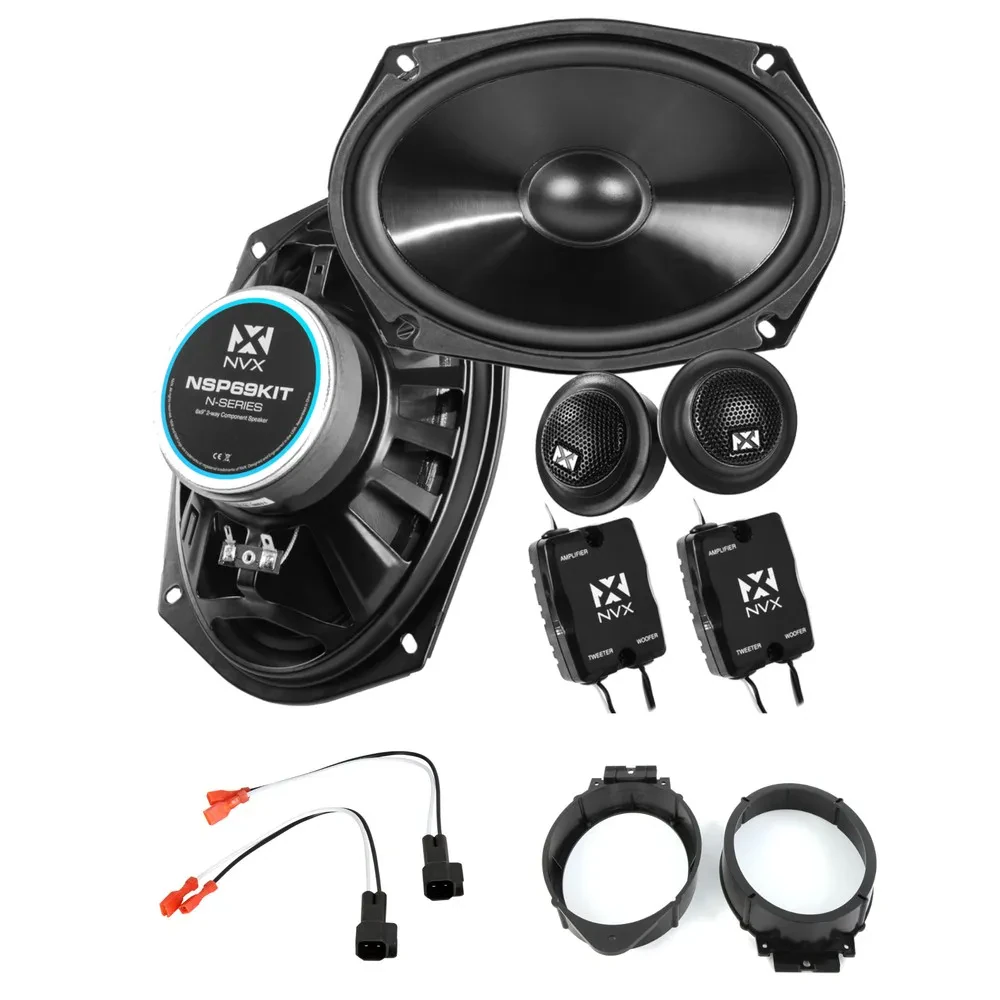 Автомобильные динамики для Chevrolet Silverado 2500HD (2015–2019) NVX E-Series Front Speaker Upgrade Kit (набор)