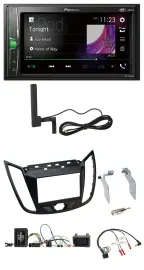 Pioneer MP3 DAB Lenkrad 2DIN Bluetooth Autoradio für Ford Kuga DM2 ab 2013