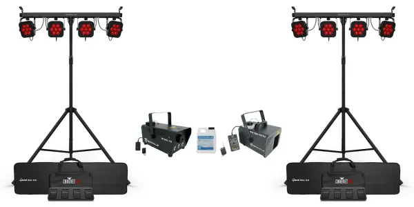 Комплект светового оборудования Chauvet DJ 4BAR HEX ILS + ROCKHAZE 700 V2 + R720L