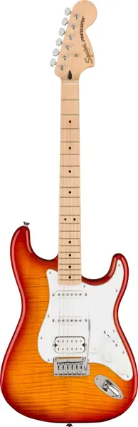 Электрогитара Fender Squier Affinity Stratocaster FMT HSS Maple FB Sienna Sunburst