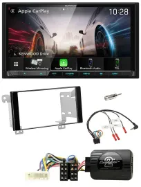 Kenwood Lenkrad 2DIN USB DAB Bluetooth Autoradio für Subaru ForesterSJ Impreza X