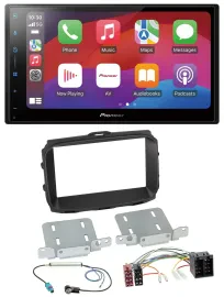 Pioneer DAB USB MP3 Bluetooth 2DIN Autoradio für Alfa Giulietta 2013-2021 ISO sc