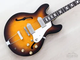 1980 Epiphone Casino Vintage Guitar Tobacco Sunburst Near-Mint, Matsumoku