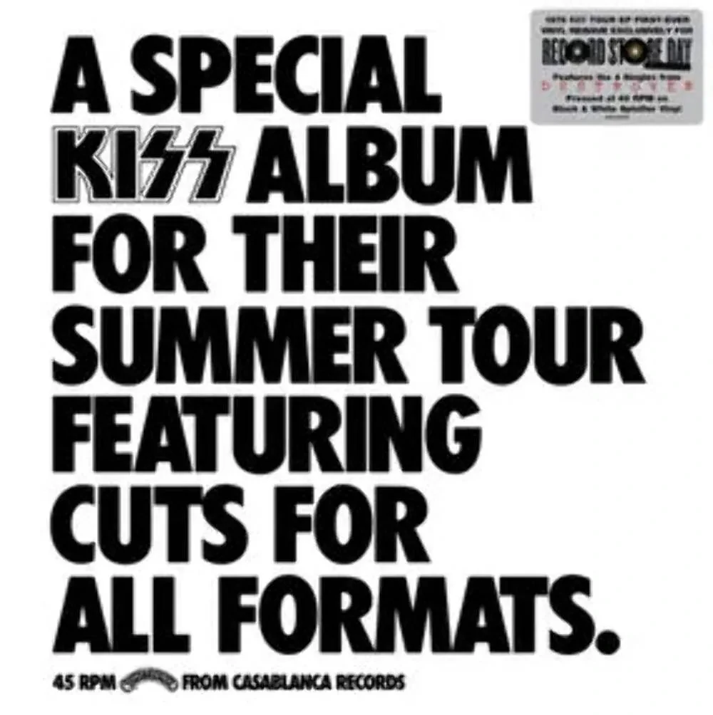 Виниловая пластинка Kiss - Special Kiss Tour [Black & White Splatter Vinyl] RSD 2026