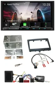 Kenwood Lenkrad 2DIN USB DAB Bluetooth Autoradio für Porsche Boxster 911 Cayman
