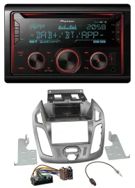 Pioneer 2DIN DAB MP3 Bluetooth USB CD Autoradio für Ford Transit 2013-2018 ohne