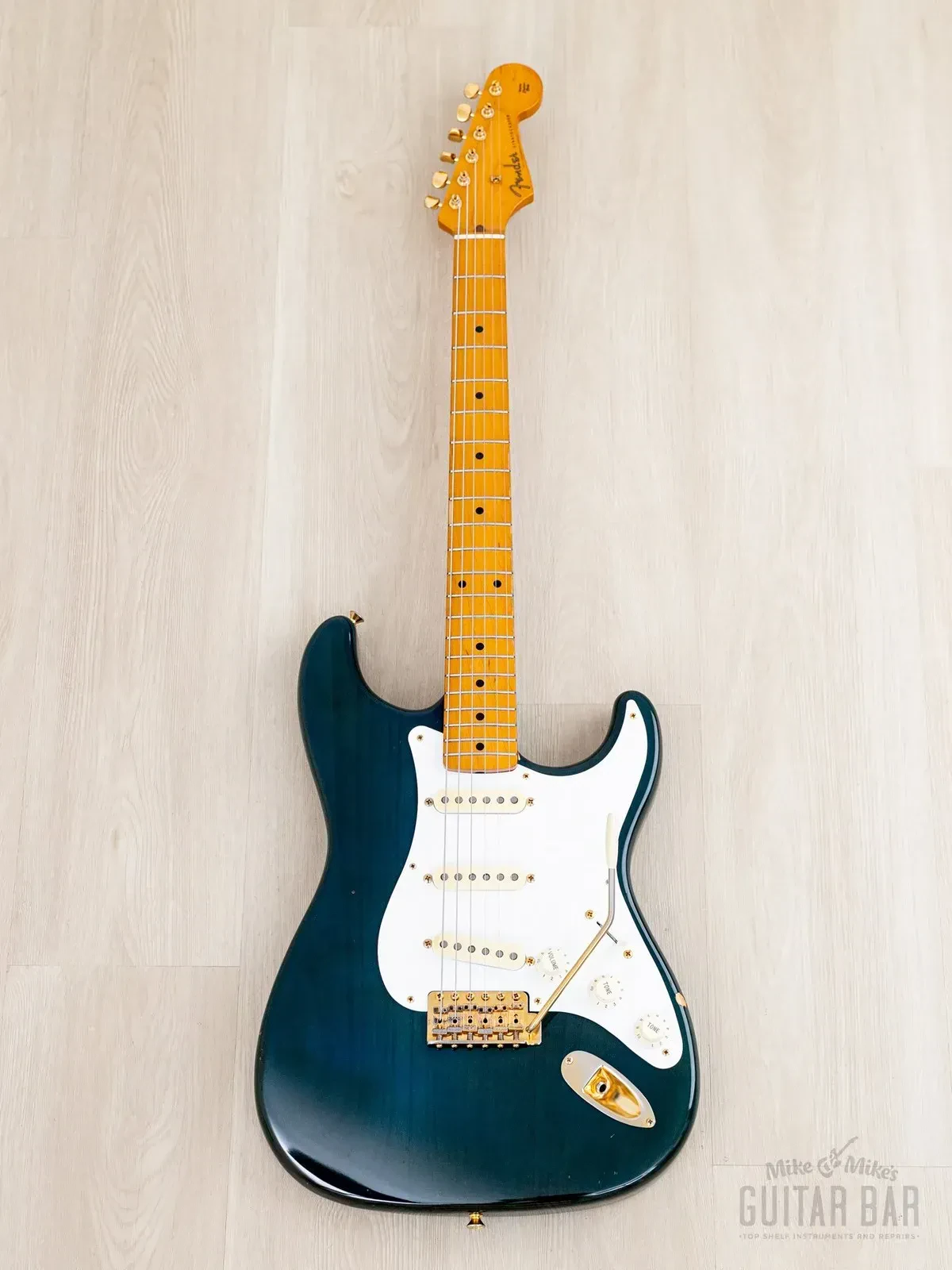 Электрогитара Fender Custom Edition 1957 Stratocaster ST57G-65 SSS Charcoal Marine w/gigbag Japan 1993