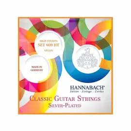 Струны для классической гитары Hannabach Silver-Plated Orange 600HT