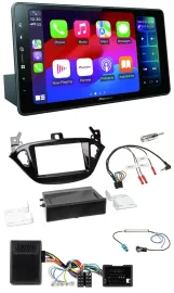 Pioneer Bluetooth DAB Lenkrad USB Autoradio für Opel Adam ab 2013 Corsa E Ablage