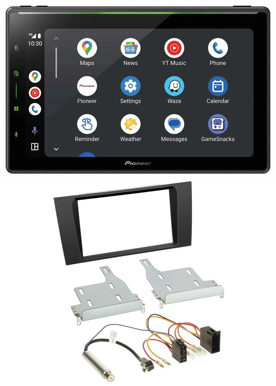 Pioneer 2DIN MP3 USB Bluetooth DAB Autoradio für Audi A4 B5 1999-2001 Symphony