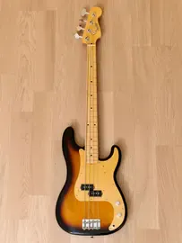 Бас-гитара Fender Heritage 50s Precision Bass Gold Guard Sunburst w/gigbag Japan 2021