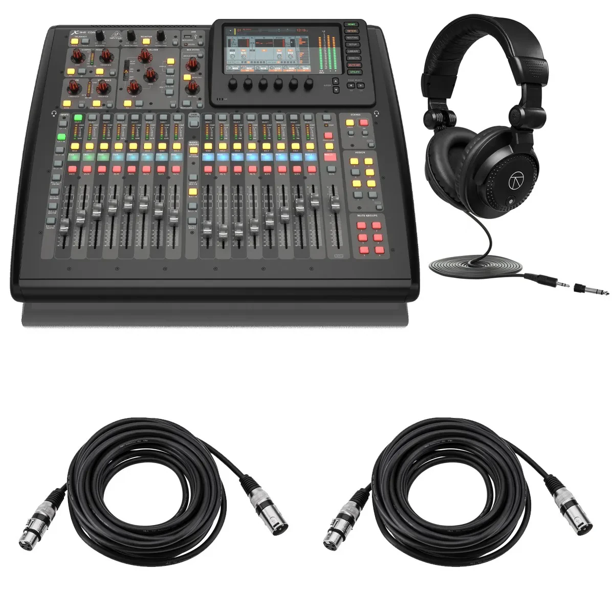 Цифровой микшер Behringer X32 Compact 40 входов, 25 шин (набор)