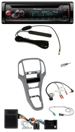 Pioneer USB DAB Lenkrad Bluetooth CD Autoradio für Opel Astra J ab 2009 Titan gr