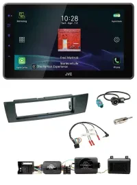 JVC DAB Lenkrad Bluetooth USB Autoradio für BMW 1er 2004-2013 E87