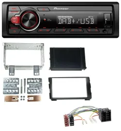 Pioneer MP3 1DIN DAB USB AUX Autoradio für Kia Ceed 09-12 proCeed 11-13