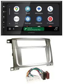 Автомагнитола для Lexus LX-470 (2003–2007) Kenwood 2-DIN, DAB, Bluetooth, USB, MP3