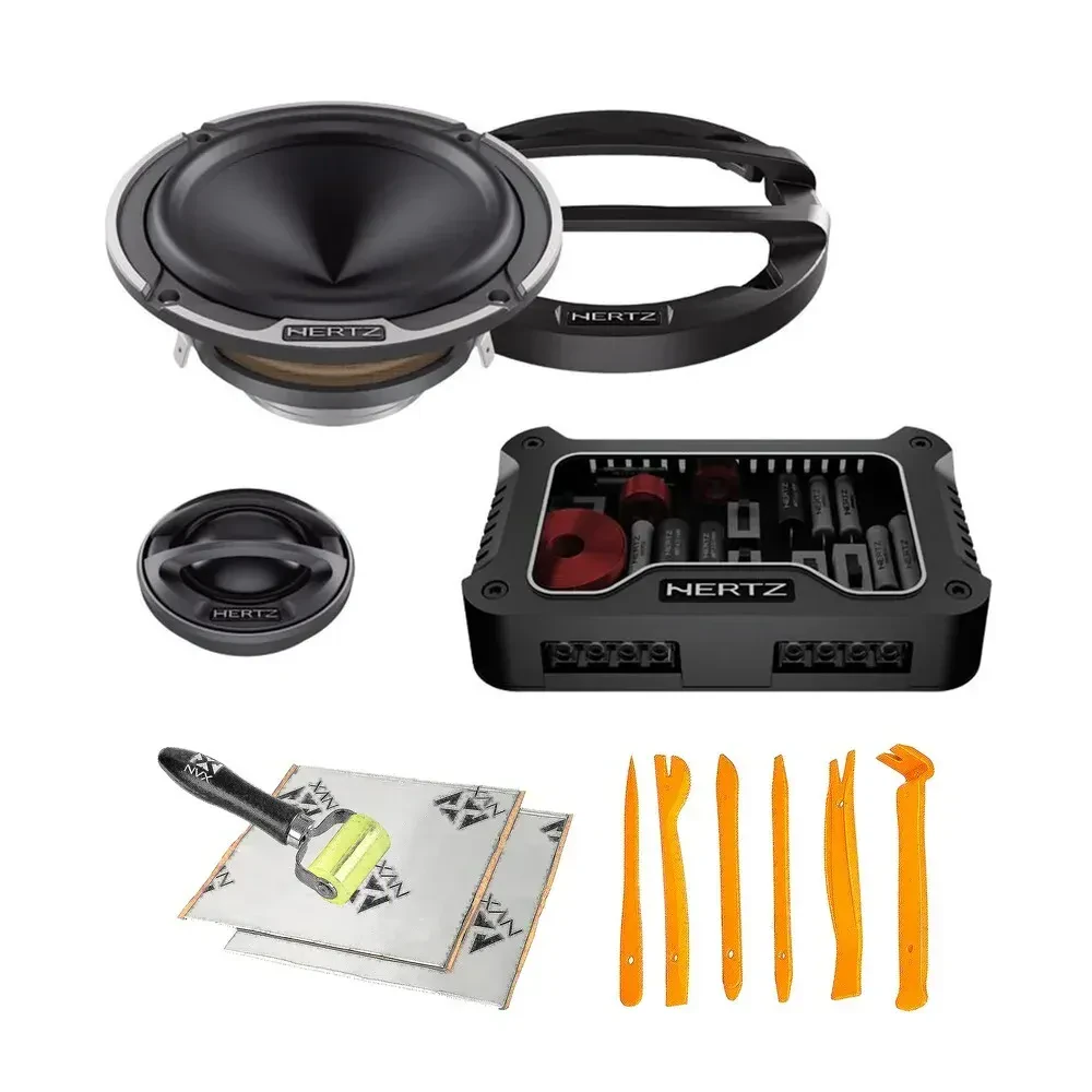 Hertz MLK700.3 100W 3" Component Car Speakers w/ NVX Install Kit