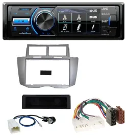 JVC Bluetooth MP3 USB DAB Autoradio für Toyota Yaris (2007-2011)