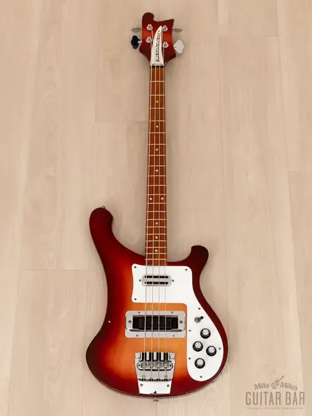 Бас-гитара Rickenbacker 4003S Vintage One-Owner Bass Guitar Fireglo USA 1988 w/Toaster Pickup, Case