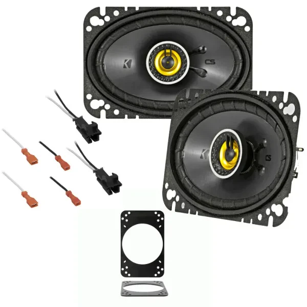 1994-2004 Chevy S-10 Pickup Kicker Front Factory Speaker Replacement Package