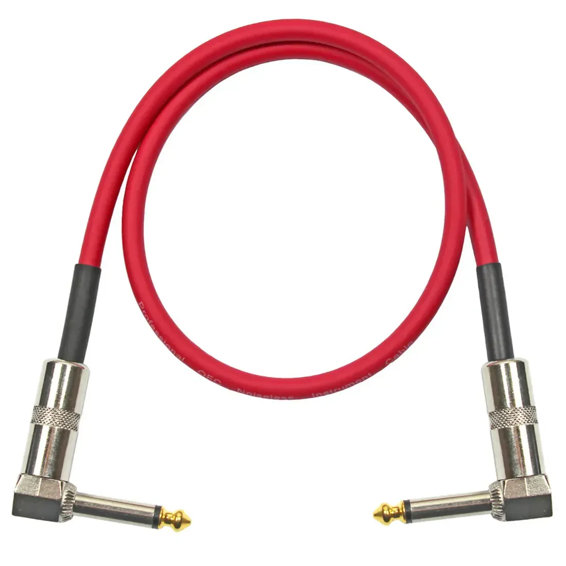 Патч-кабель инструментальный keepdrum GC028 Red 0.6 м