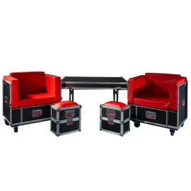 Gator Cases G-TOURLOUNGE G-Tour Furniture Set - Transforms into Shipping Case...