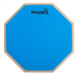 Пэд тренировочный KINGDO DRUM PAD BLUE