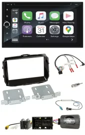 Blaupunkt USB DAB Bluetooth 2DIN TMC Lenkrad Navigation für Alfa Giulietta 2014-