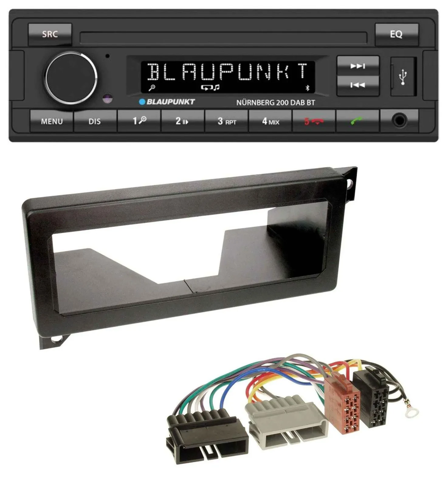Blaupunkt USB DAB MP3 Bluetooth Autoradio für Chrysler Voyager Vision Neon Jeep