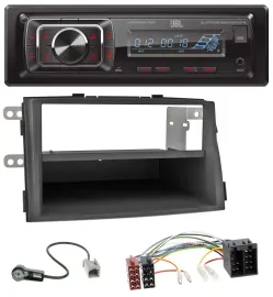 Автомагнитола для Kia Sorento II (XM, 2009–2012) JBL SD/AUX/USB/MP3, Bluetooth