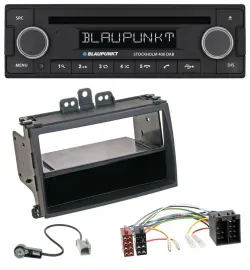 Автомагнитола для Hyundai i20 2008–2011 Blaupunkt MP3, Bluetooth, DAB, CD, USB Rubber-Touch
