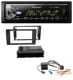 Автомагнитола для Audi A3 8P (2003–2012) Pioneer Bluetooth, USB, DAB, MP3, Quadlock (Symphony)