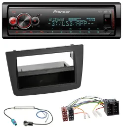 Pioneer Bluetooth USB MP3 DAB Autoradio für Alfa Romeo Mito 955 08-14 ISO schwar