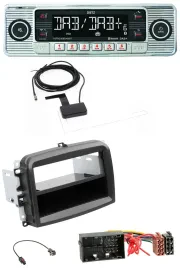 Dietz Bluetooth USB MP3 DAB Autoradio für Fiat 500 L (ab 2012)