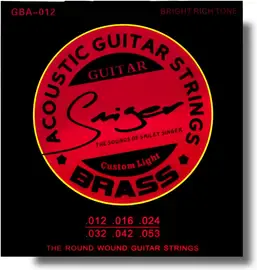 Струны для акустической гитары Smiger GBA-012 12-53
