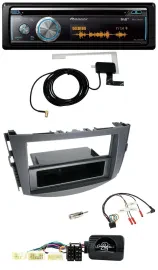 Автомагнитола для Toyota RAV4 (2006–2011) Pioneer Bluetooth, DAB, USB, CD, поддержка управления на руле