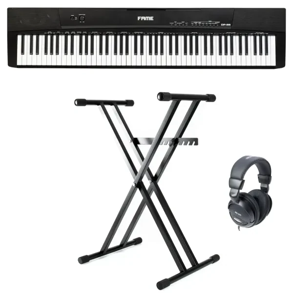 DP-88 Stagepiano-Set, 140 Sounds, Leichtgewichtige Tasten, Effektprozessor