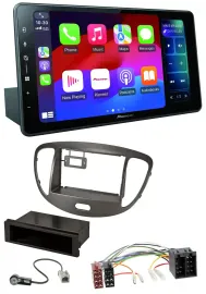 Pioneer Bluetooth DAB MP3 USB Autoradio für Hyundai i10 2008-2013 dunkelsilber