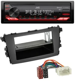 Автомагнитола для Suzuki Celerio (LF, с 2014) JVC Bluetooth, USB, DAB, MP3