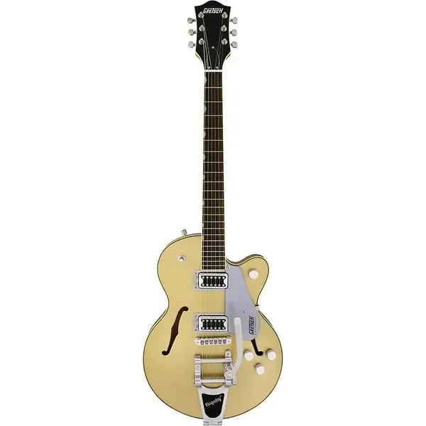 Электрогитара полуакустическая Gretsch G5655T Electromatic Center Block Jr. Single-Cut with Bigsby Casino Gold