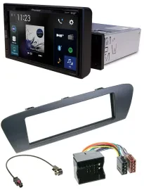Pioneer DAB MP3 Bluetooth USB Autoradio für Renault Scenic (ab 12) - grau