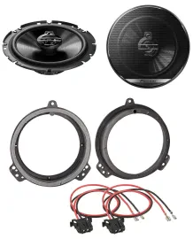 Динамик автомобильный Pioneer 3-полосный, 300 Вт, 16.5 см для Mercedes E-Class W211 (передняя дверь)