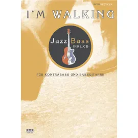 Учебное пособие AMA Verlag I´m Walking Jazz Bass Jäcki Reznicek (+CD)