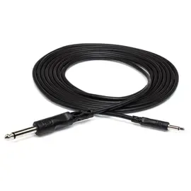 Коммутационный кабель Hosa Technology 3.5mm TS to 1/4" TS Mono Interconnect Cable, 5' #CMP-305